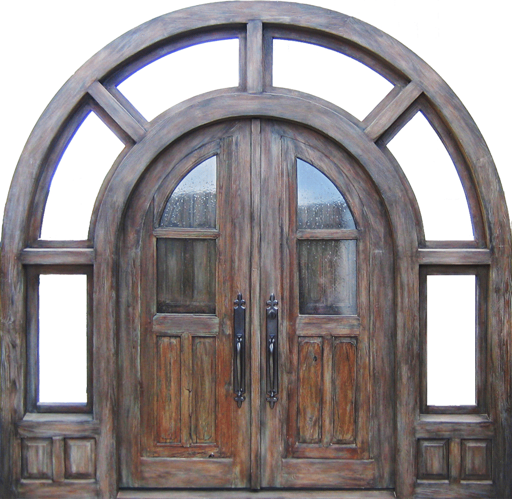 Arched Door With Transom La Puerta Originals