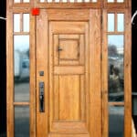 door with sidelights back