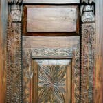 Door with Carving Detail