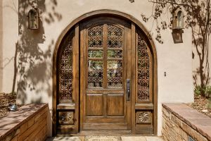 Arched door
