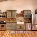 Casita kitchen cabinets installed