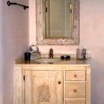 Guest Bath Mirror and Vanity