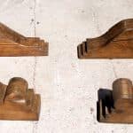 Set of four corbels
