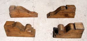 Set of four corbels