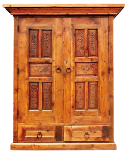 carved armoire