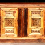 television cabinet front