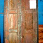 antique doors used to make door with grilled shutters