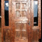 door with sidelights back
