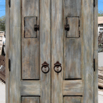 Arched door final color back