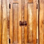 Dutch door shutter detail