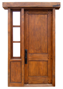 door with single sidelight front