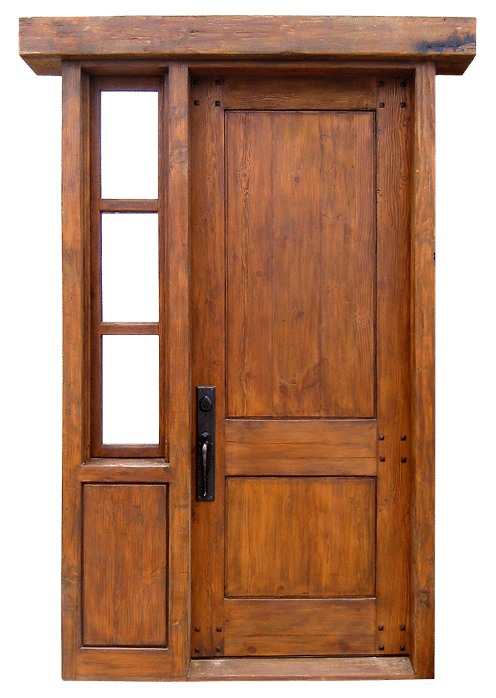door with single sidelight front