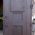 door with carved panels 1 of 2 back