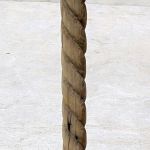 Antique carved rope fragment