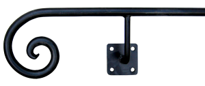 detail of custom hand rail