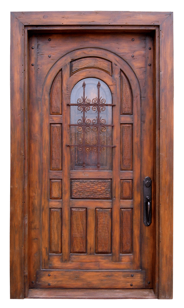 Door with Grilled Shutter
