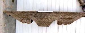 Antique corbel used to make smaller ceiling corbels