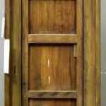 Back of antique Mexican door