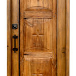 Door with Carved Panels Front
