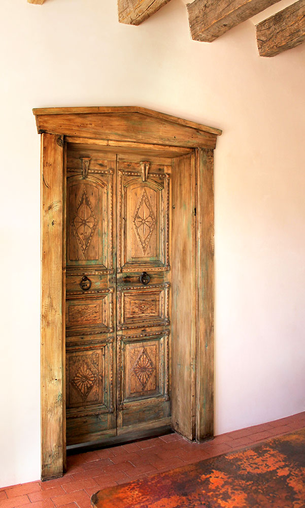 Antique colonial Egyptian doors