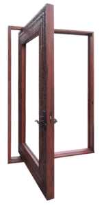 pintle hinged door