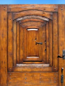 pintle hinge door shutter detail