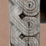 Detail of antique carved beam