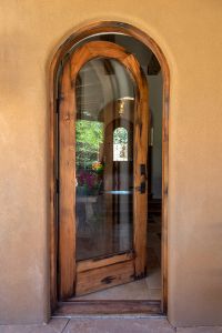 Arched door