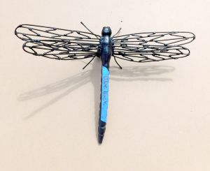iron dragonflies for gates