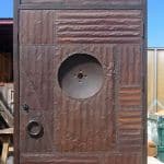 Custom quilted tin door back