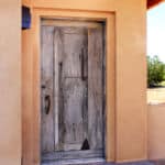 installation rustic front entry