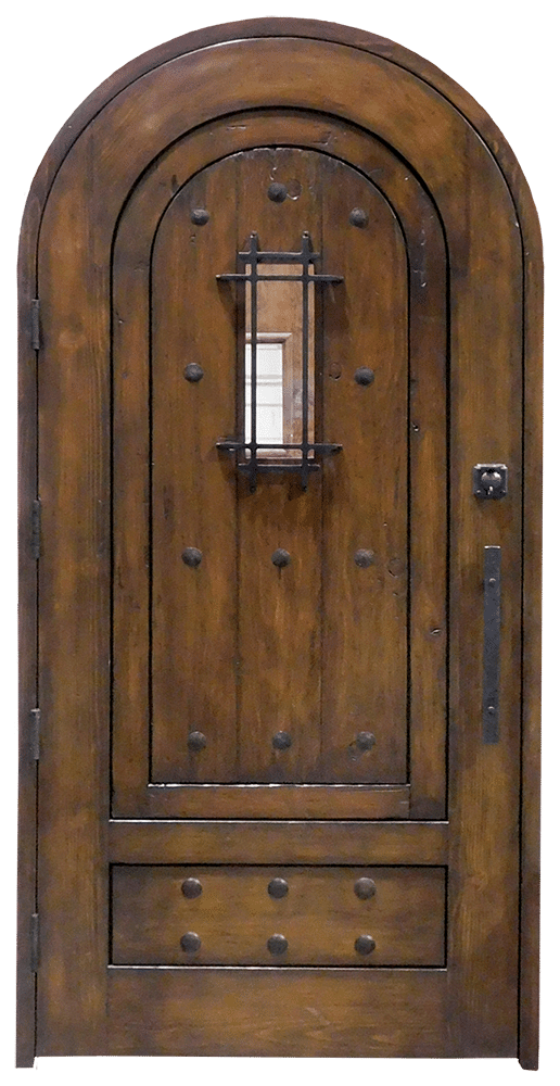 Door with Peep Window Back