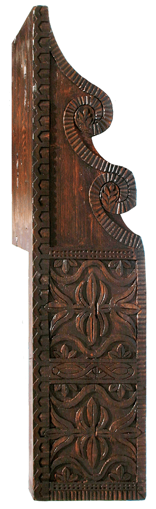 Half Corbels with Carving
