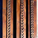 Beams with Carving Detail