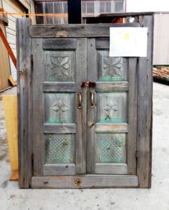 antique cabinet doors used to make carved cabinets