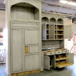 custom kitchen cabinets wood refrigerator panels