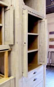 custom kitchen cabinets retractable doors