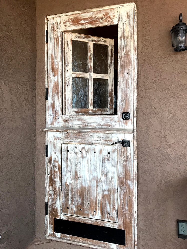Door with Shutter