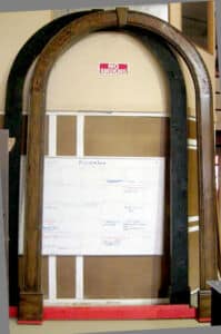 Surround for Arched door with transom
