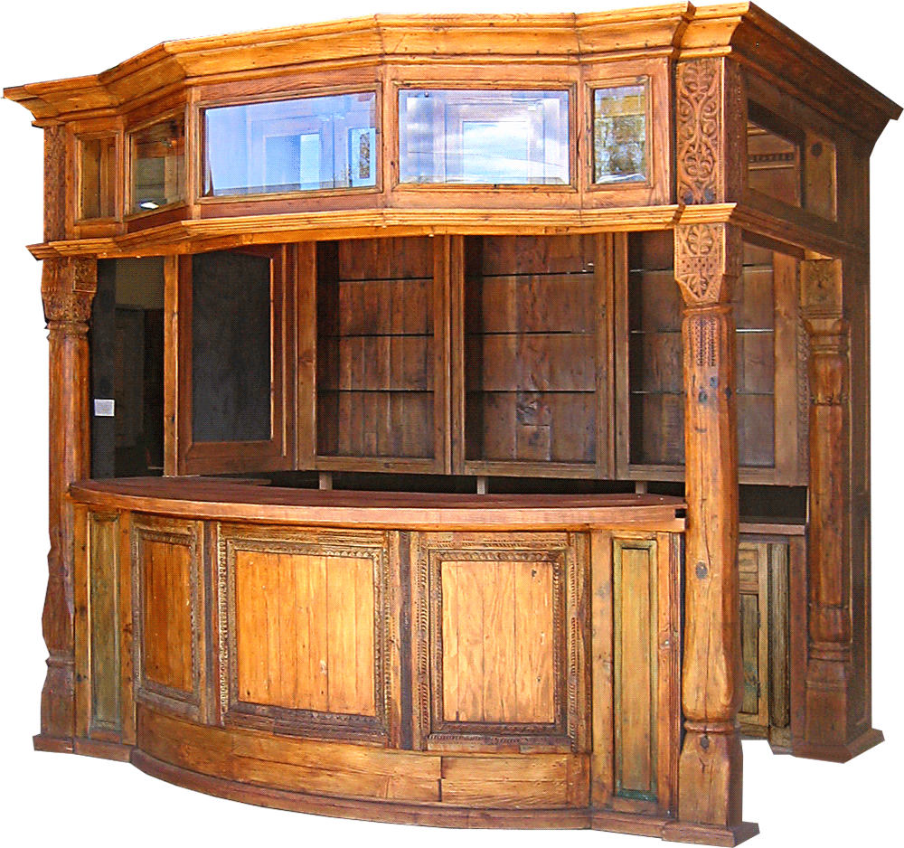 7248P-Bar-L Custom home bar