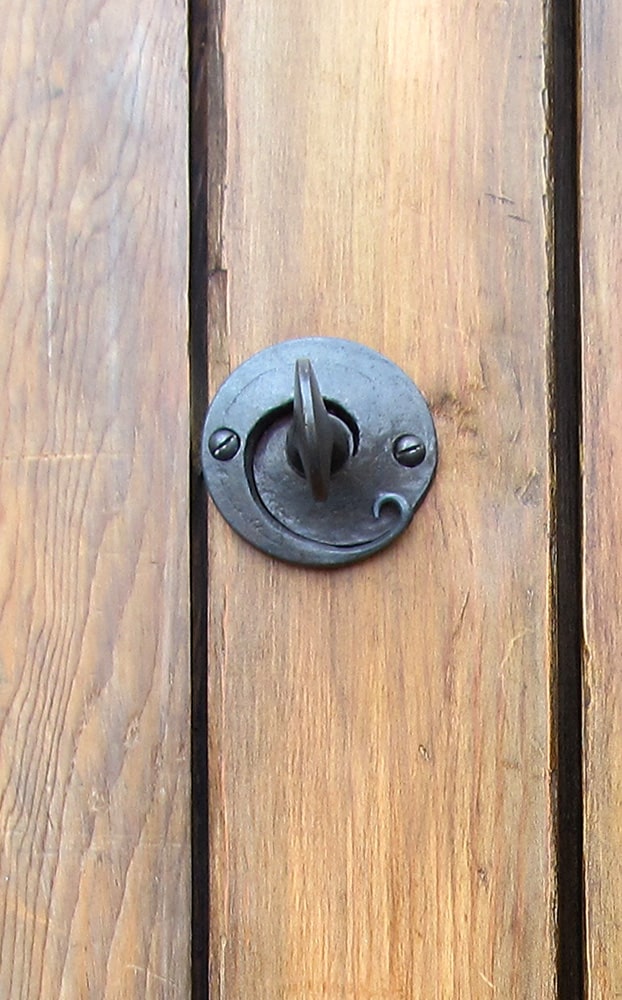 art nouveau deadbolt