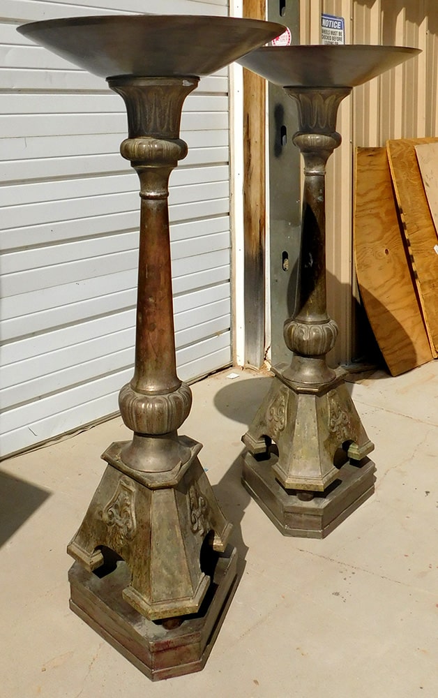 Pair of custom planters