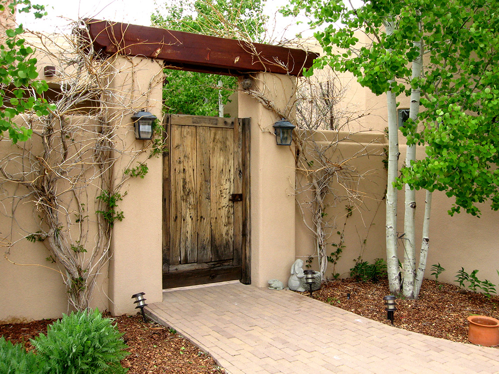 Rustic Entry Gate