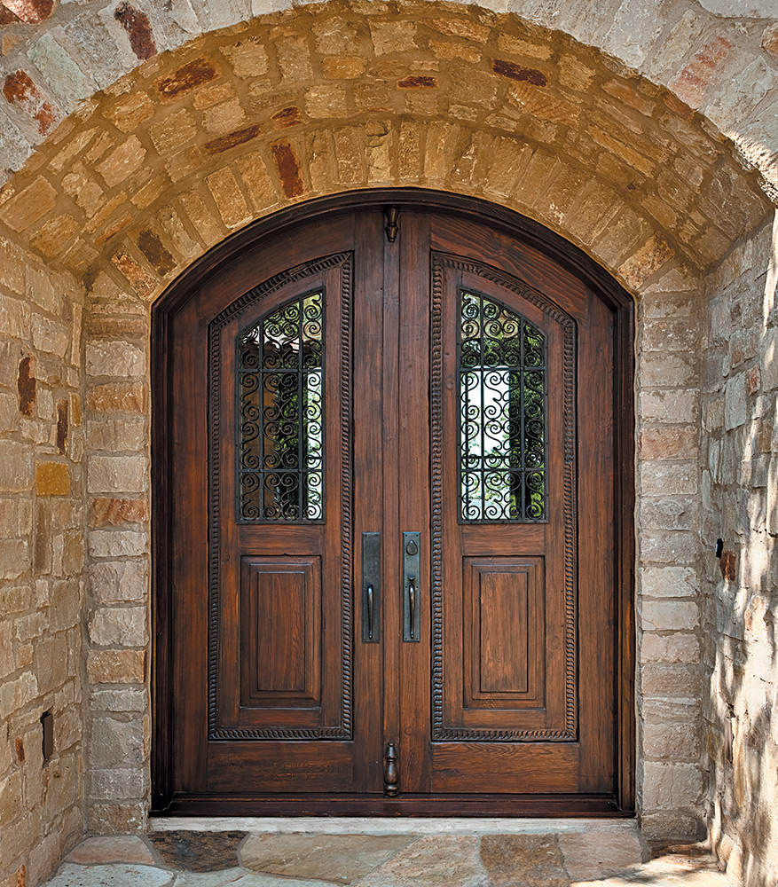 Grilled Front Entry