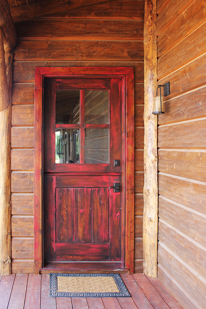 Red Dutch Door