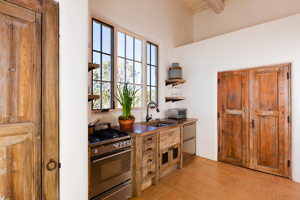 Kitchen Cabinets, Open Shelving & Pantry Doors