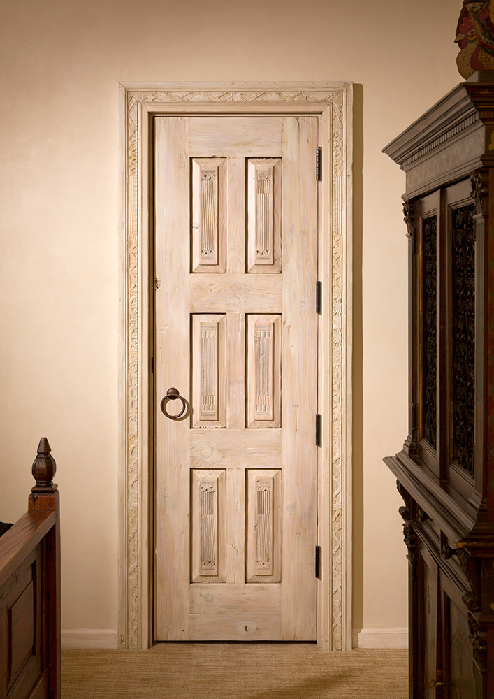 Door in Carved Surround