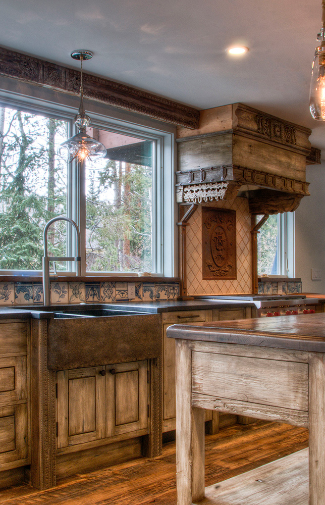 Rustic Kitchen Cabinets