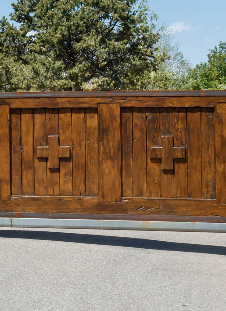 Custom motorized gate