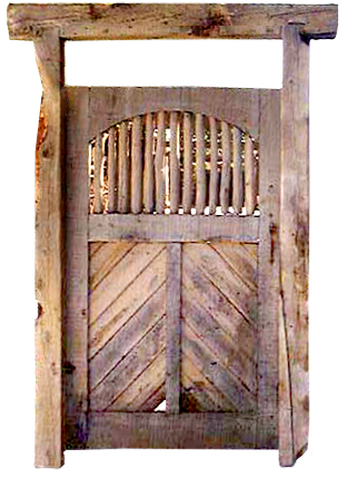 Rustic gate